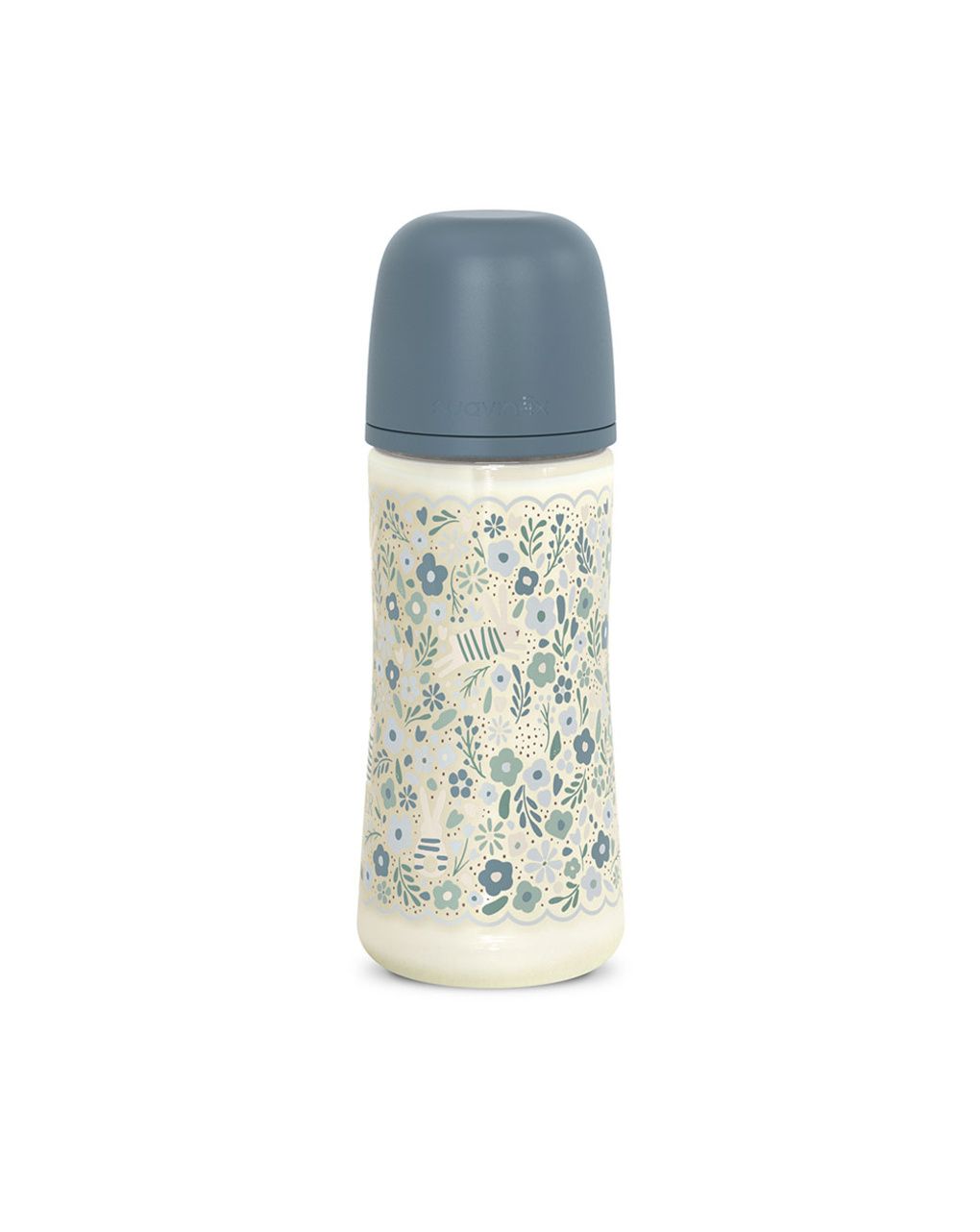 Wonderland biberon 360ml fl l liberty azzurro  - suavinex