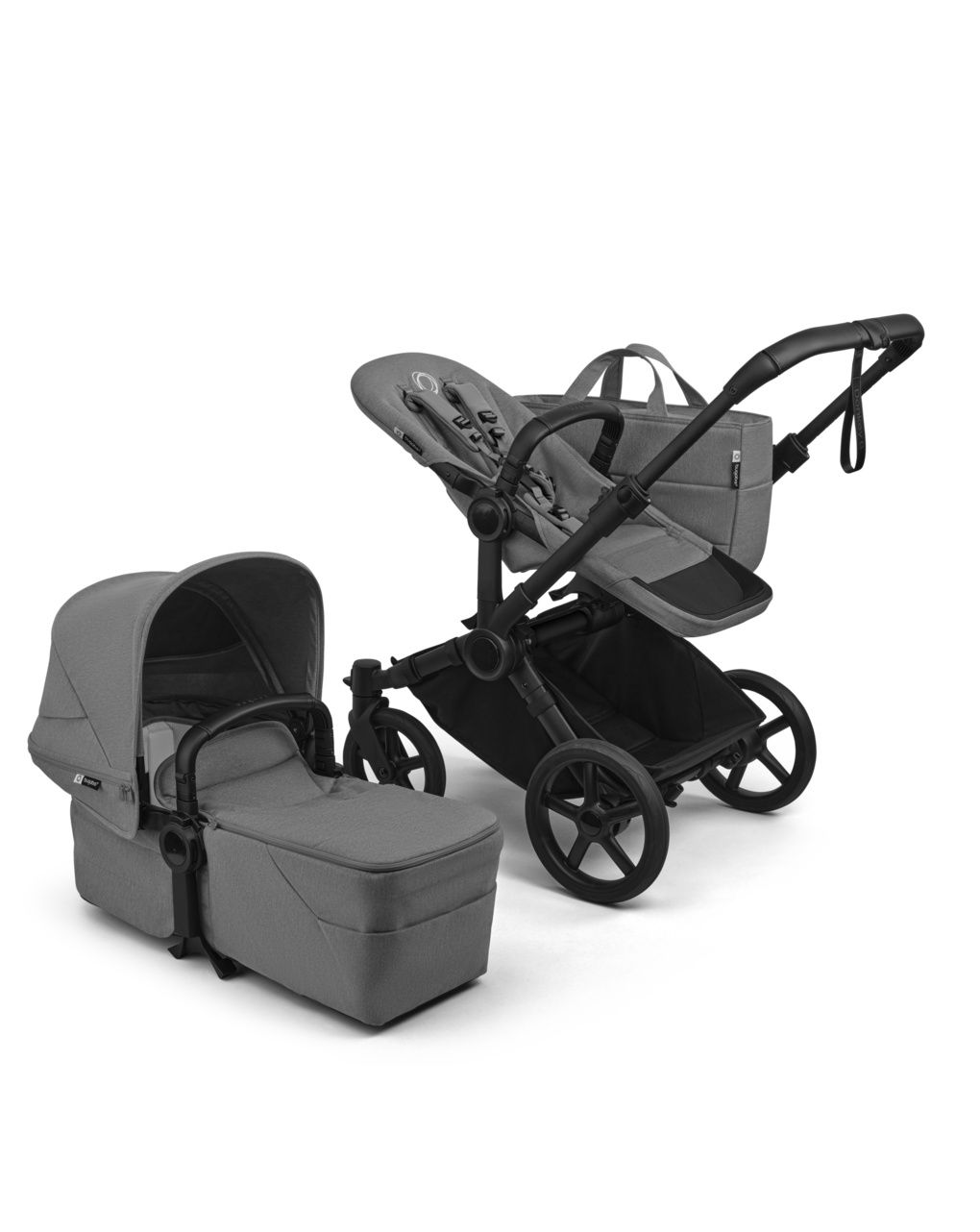 Duo donkey 6 moon grey - bugaboo