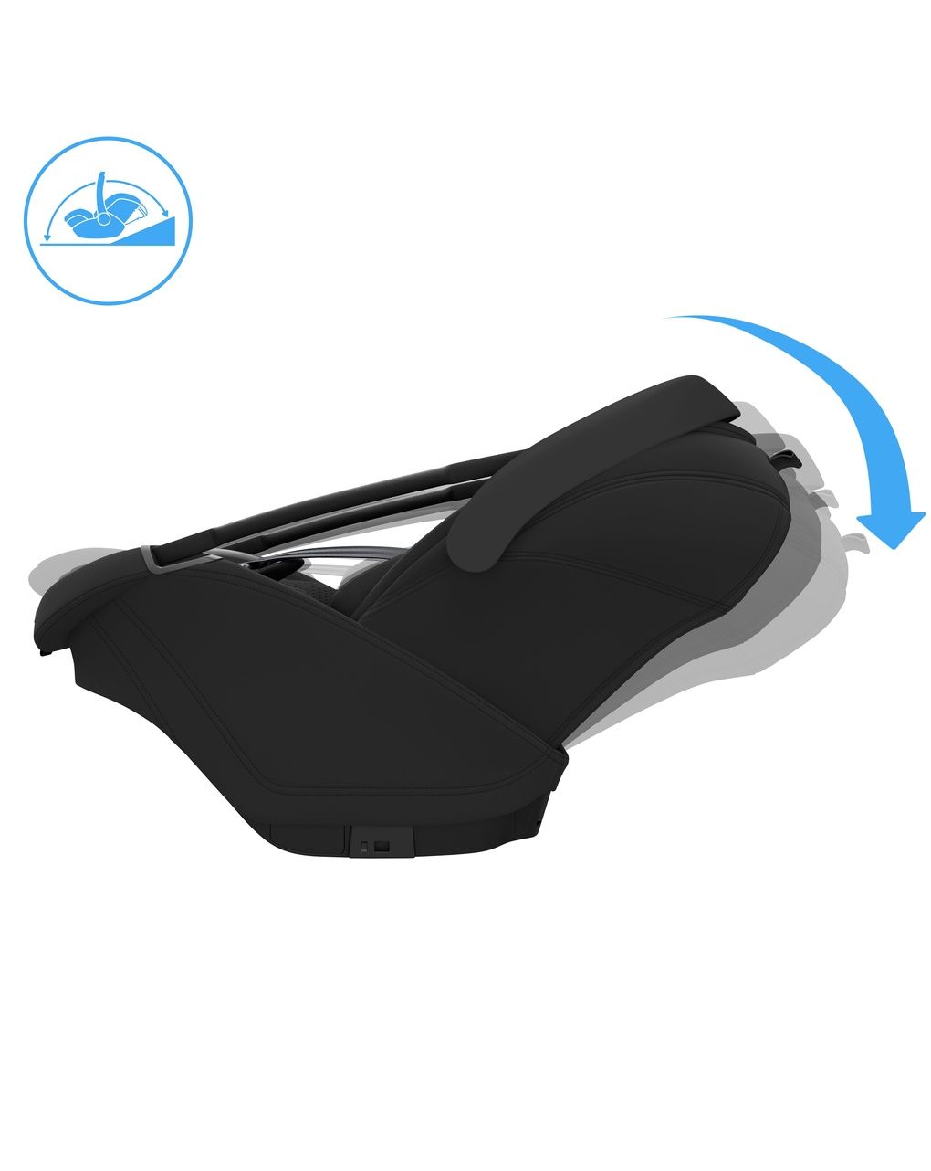 Seggiolino auto coral slide pro - onyx black - maxi-cosi