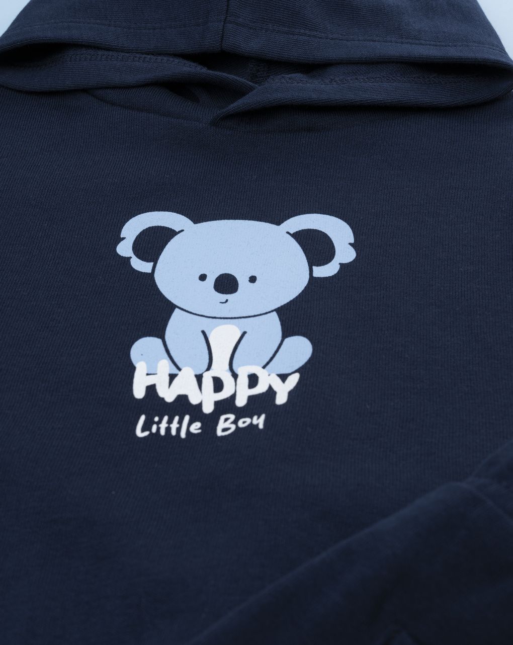 Tuta garzata bimbo blu stampa koala