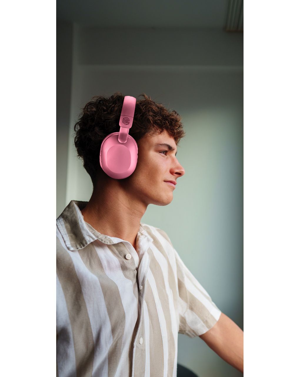 Cuffie bluetooth easy rosa - music sound