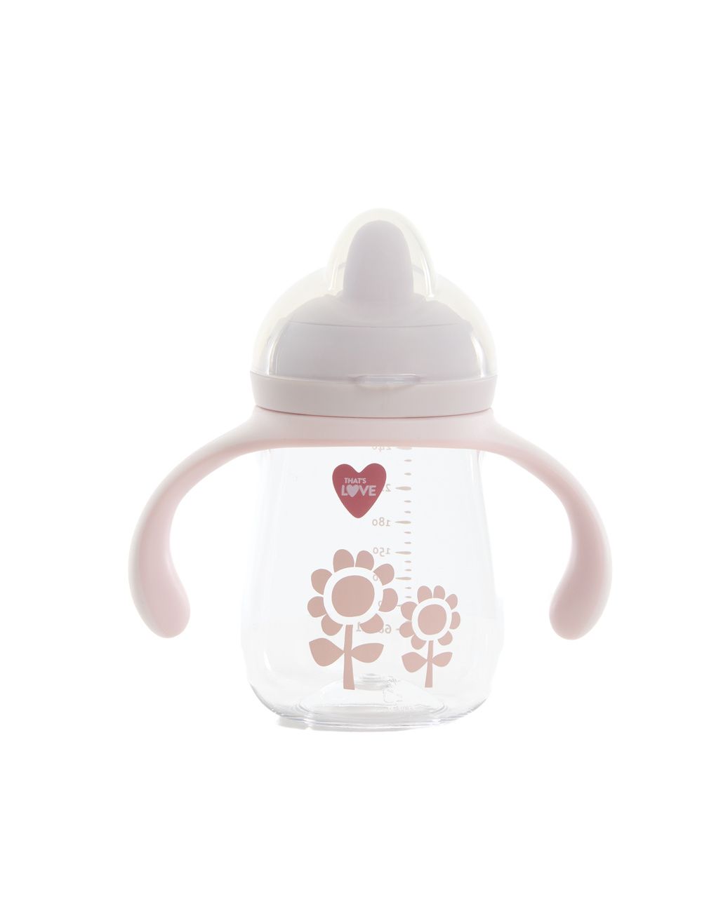 Tazza 9m+ flower 260 ml beccuccio morbido - that's love
