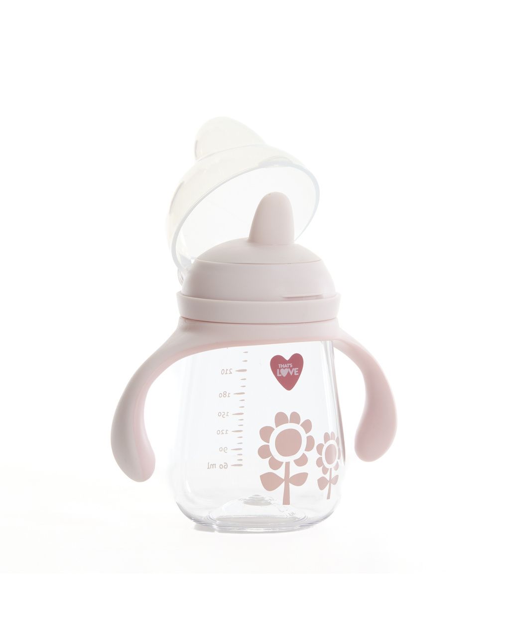 Tazza 9m+ flower 260 ml beccuccio morbido - that's love