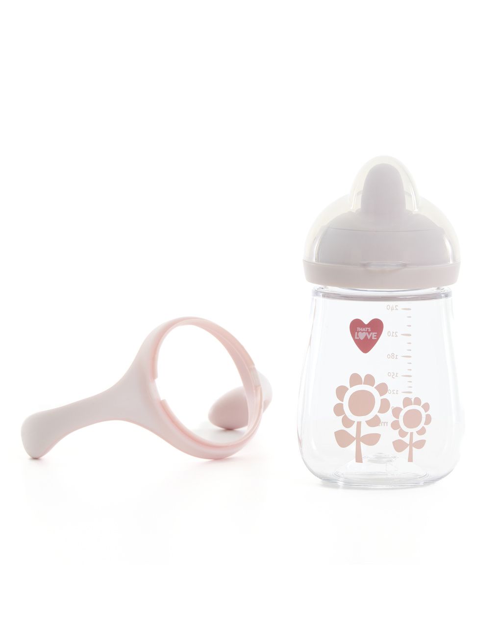 Tazza 9m+ flower 260 ml beccuccio morbido - that's love
