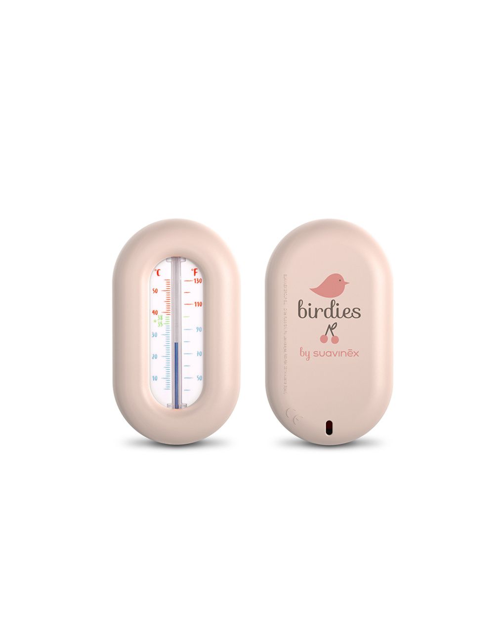 Termometro bagno birdies rosa - suavinex