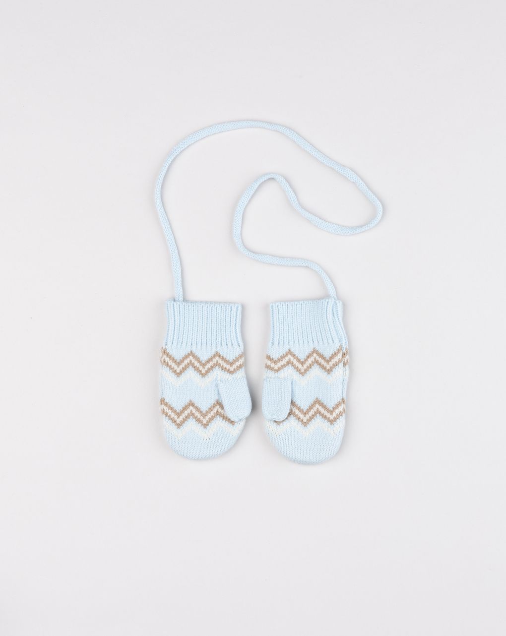 Muffole bimbo azzurre con greche