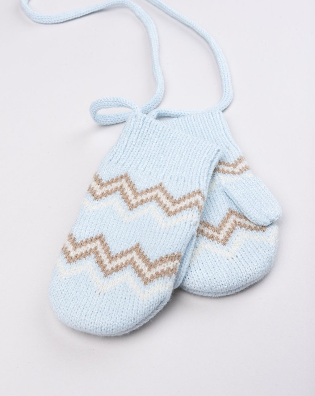 Muffole bimbo azzurre con greche