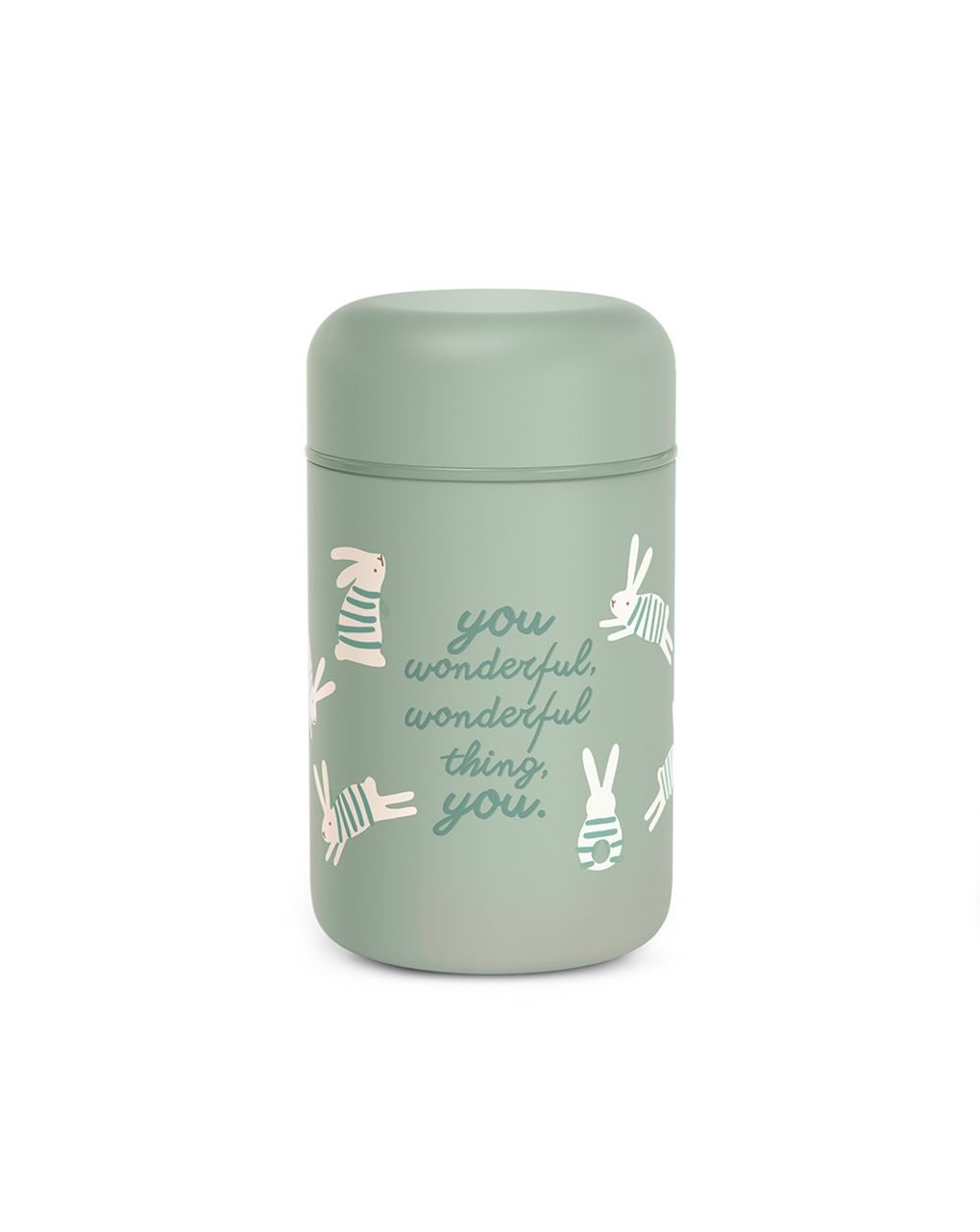 Wonderland portapappa termico 400ml verde - suavinex