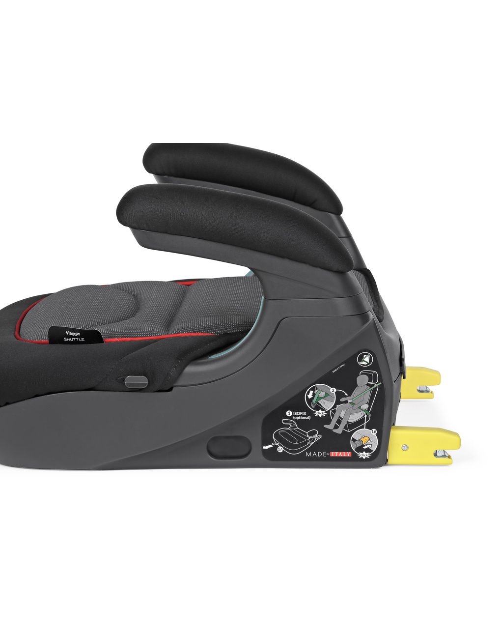 Seggiolino auto i-size viaggio shuttle - 125-150 cm - active - peg