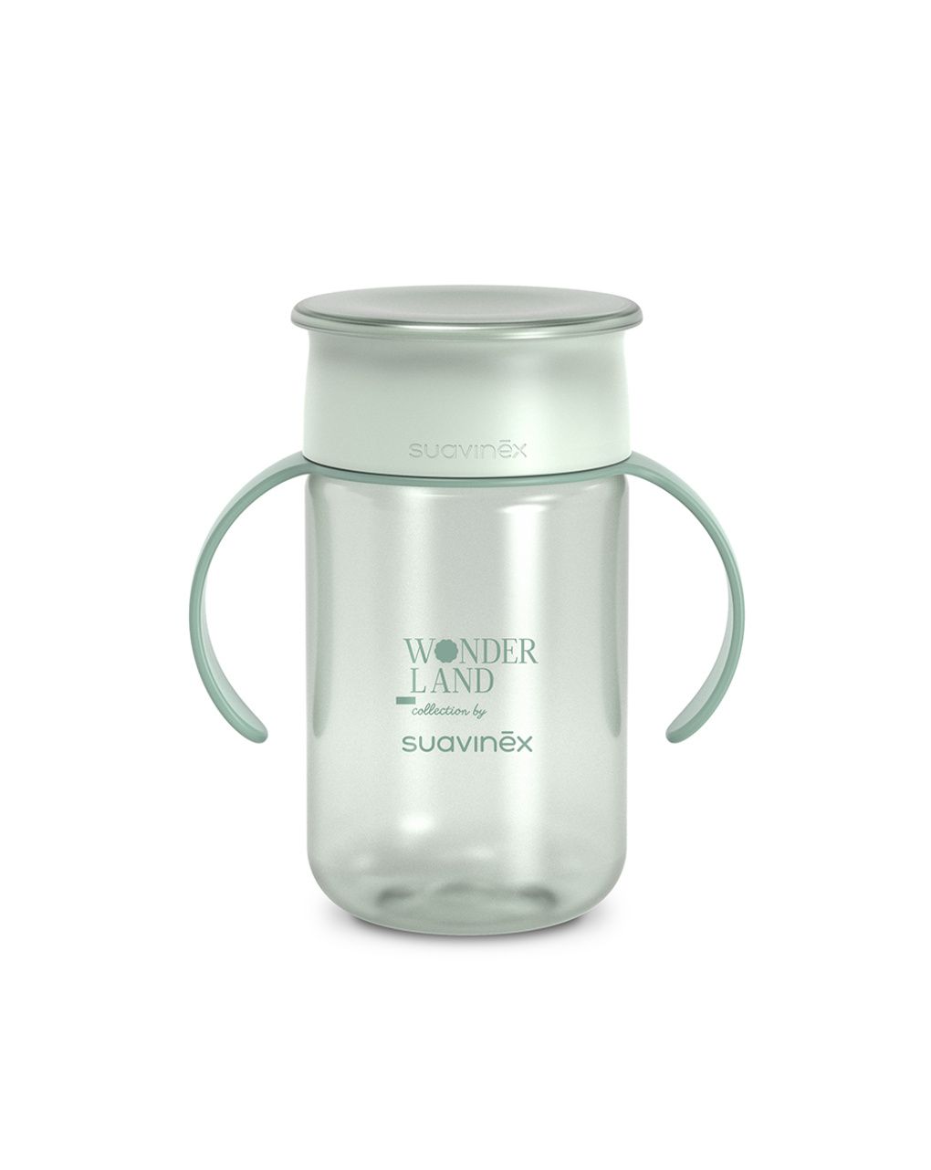 Wonderland tazza 360° 340ml +12m verde - suavinex