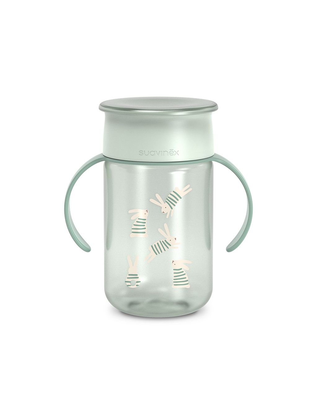 Wonderland tazza 360° 340ml +12m verde - suavinex