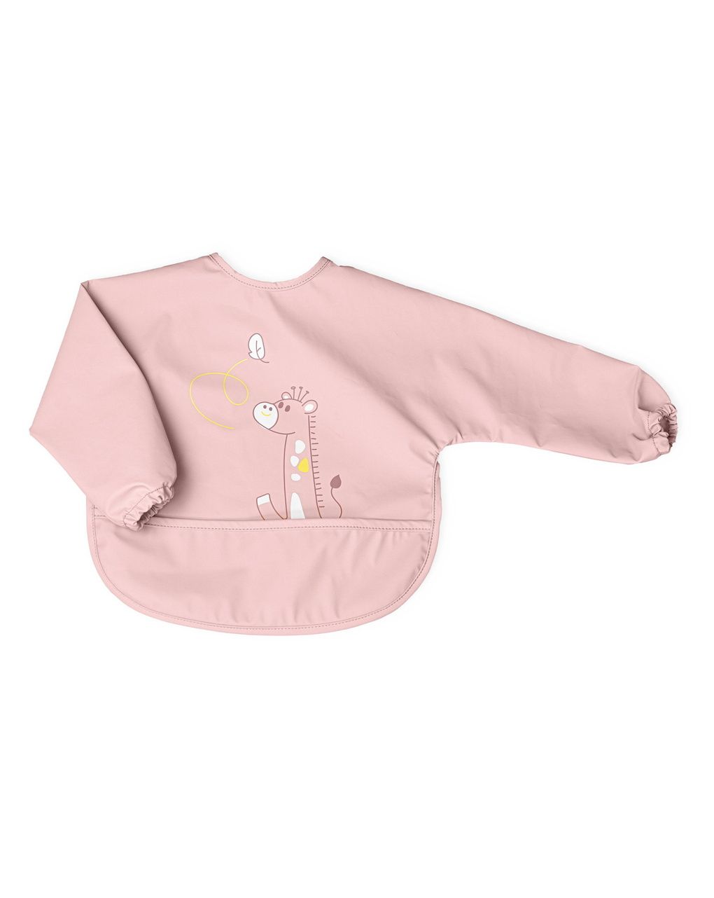 Bavaglina con maniche rosa 6m+ - chicco