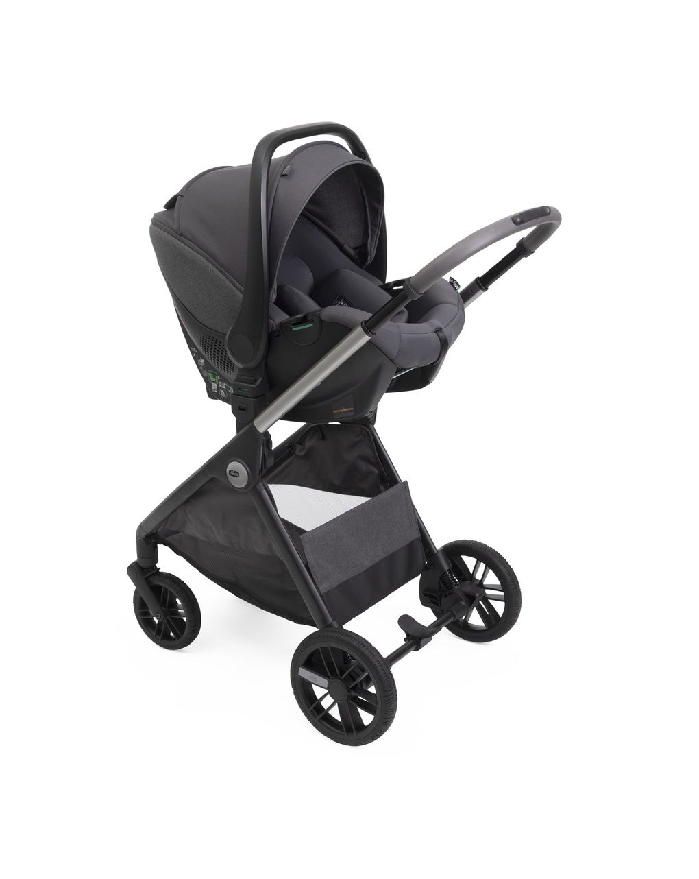 Trio bellagio 2 grand comfort kory plus - black satin - chicco