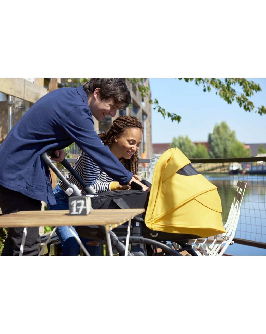 Navicella completa bee 6  black - bugaboo