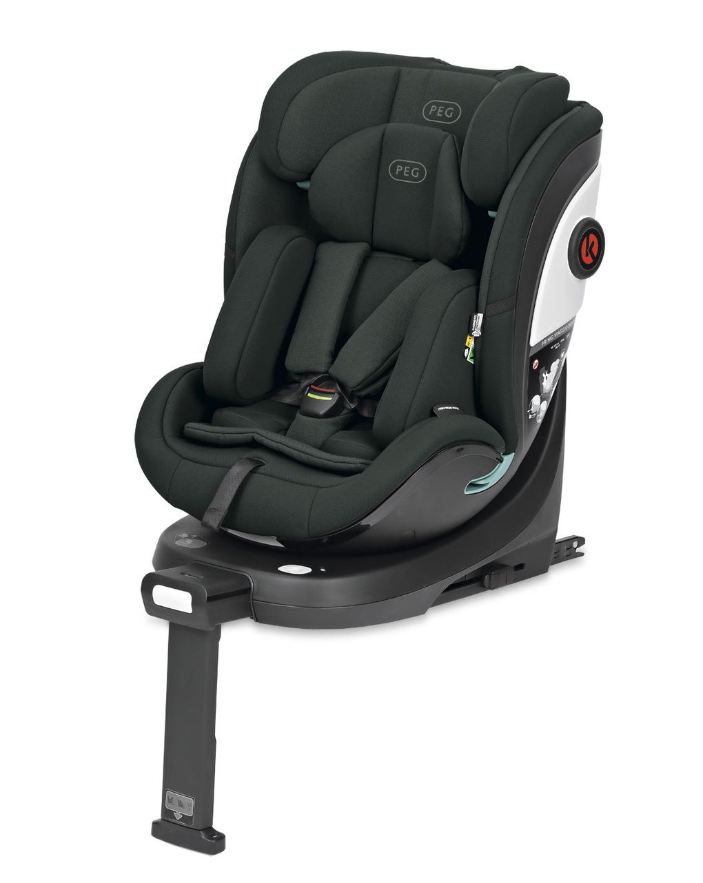 Seggiolino auto i-size girevole primo viaggio 360 evo - 40-150 cm - metal - peg