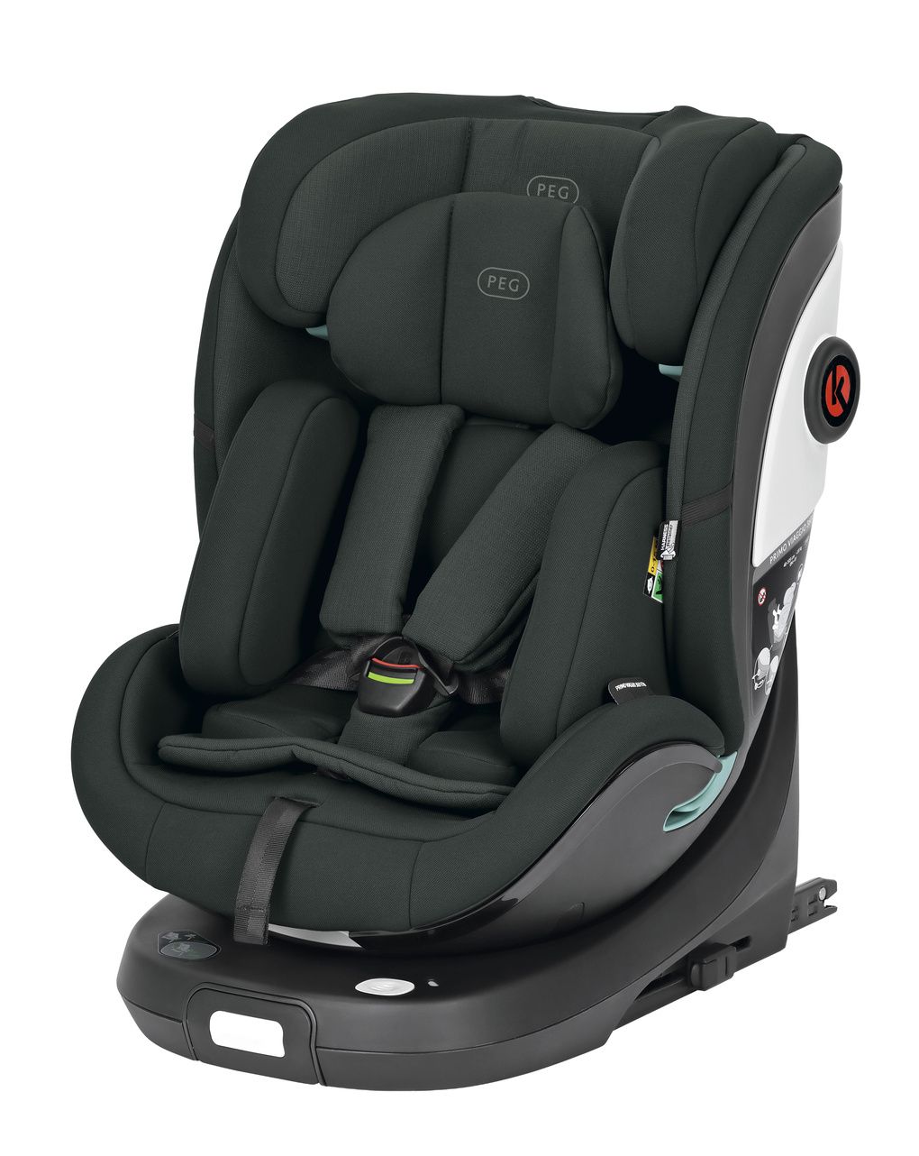 Seggiolino auto i-size girevole primo viaggio 360 evo - 40-150 cm - metal - peg