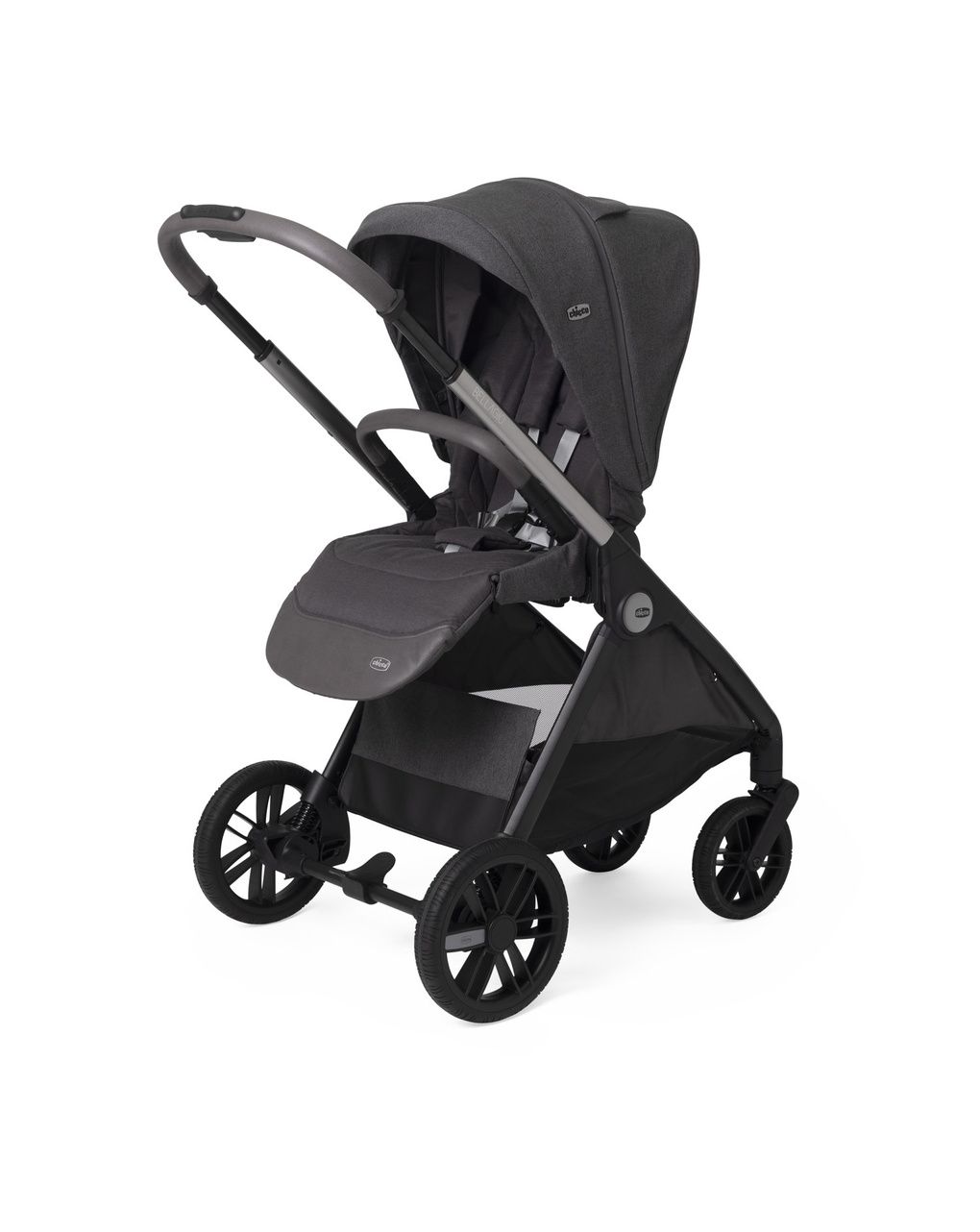 Trio bellagio 2 gran comfort first seat recline -  black satin - chicco