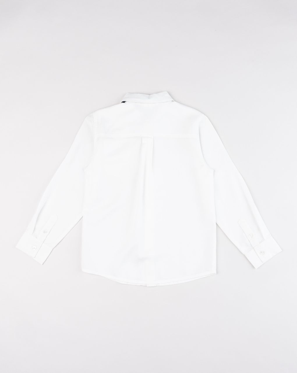 Camicia elegante bambino bianca con papillon blu notte