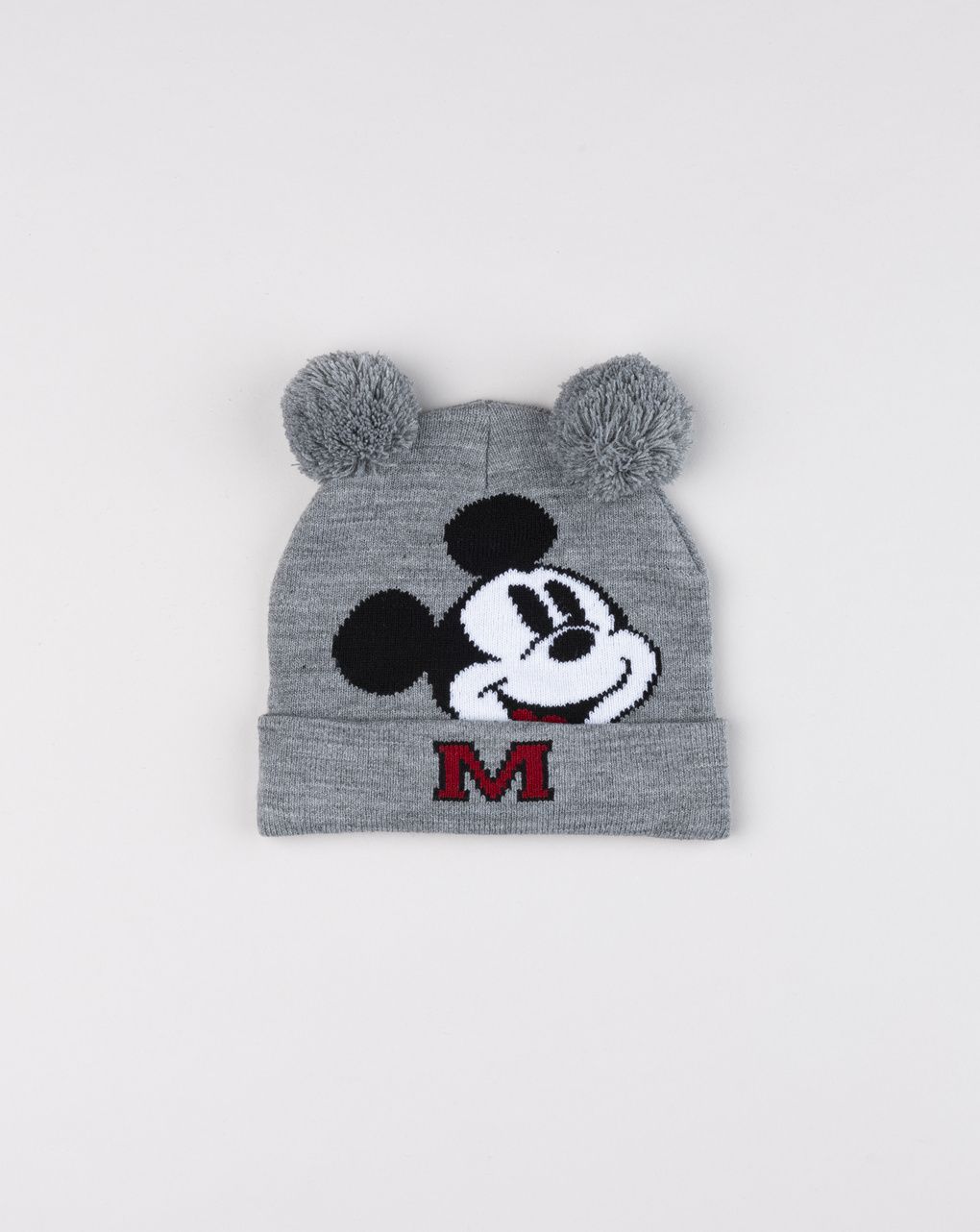 Cappello morbido bimbo grigio "mickey mouse"