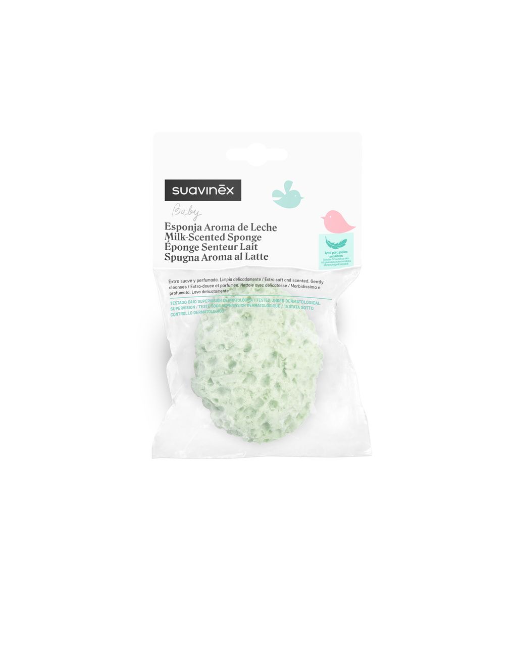Spugna con aroma latte  assortite - suavinex