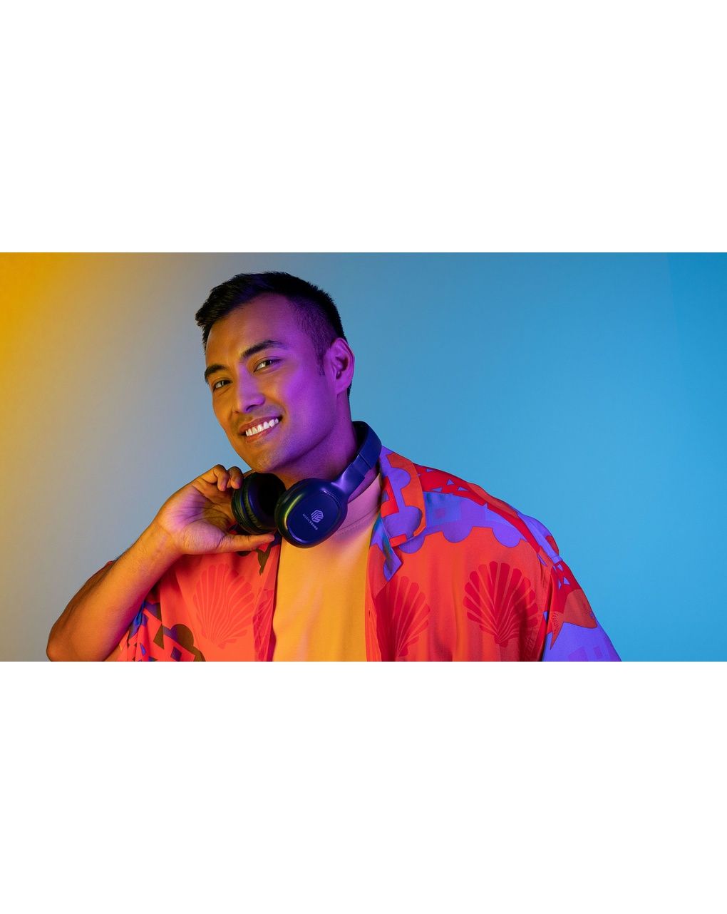 Cuffie bluetooth bbasic blu - music sound