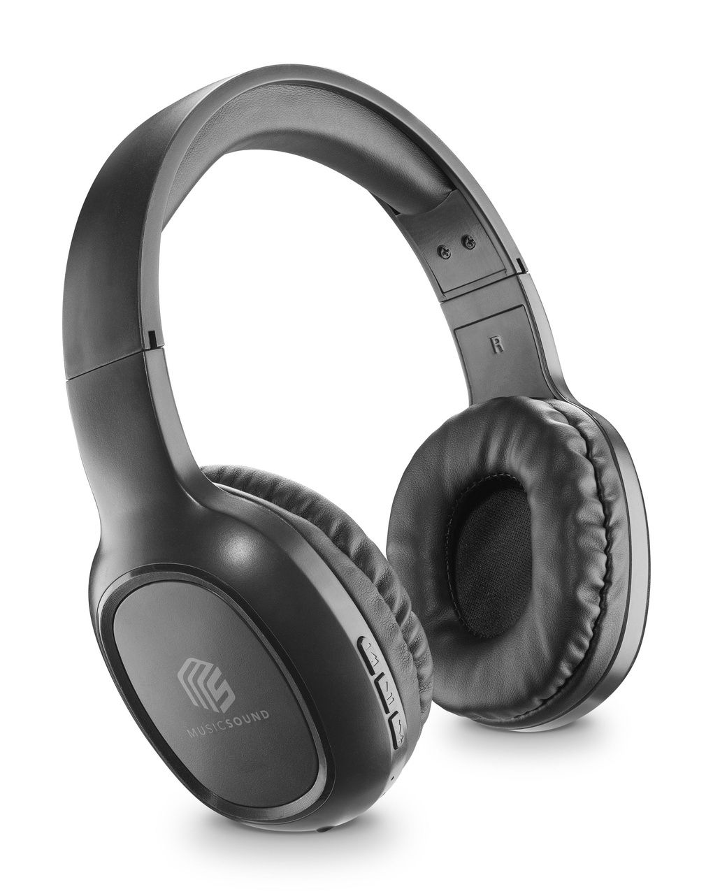 Cuffie bluetooth bbasic nero - music sound