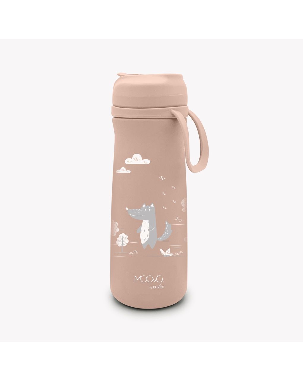 Borraccia termica in acciaio da 500ml kiddiekit  - 4441 / english rose - nuvita