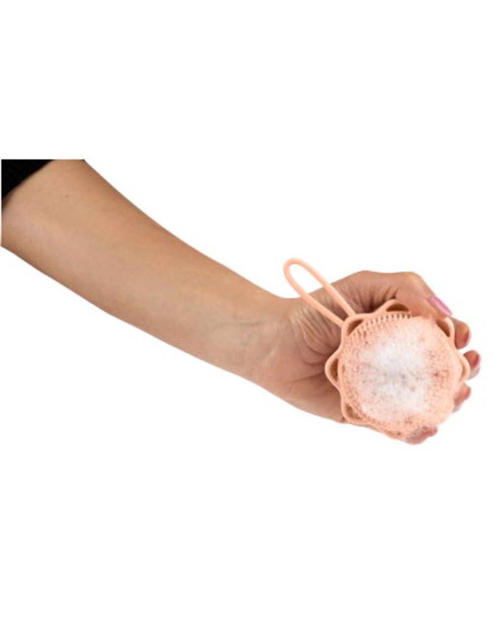 Spazzola corpo con dispenser arancione - chicco
