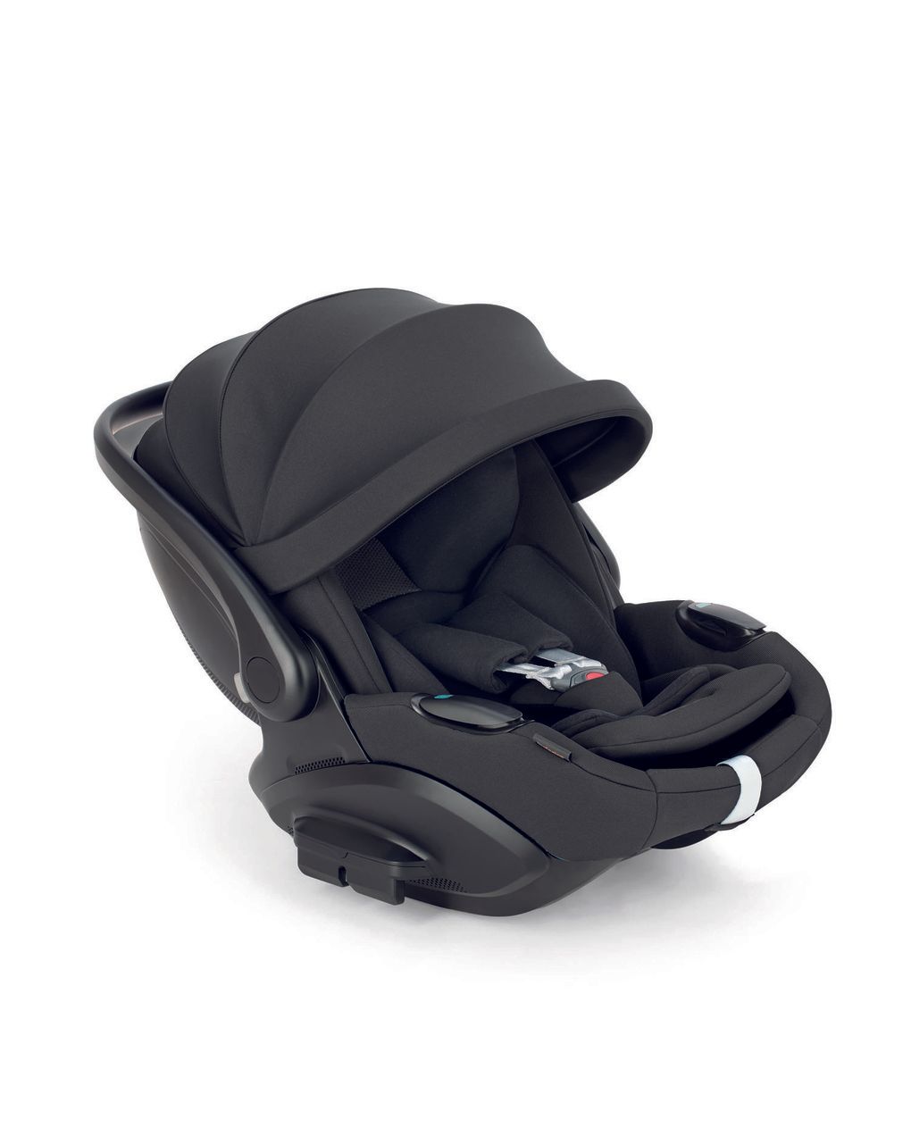 Aptica xt system quattro - magnet grey con telaio black e seggiolino auto darwin infant recline evo - inglesina