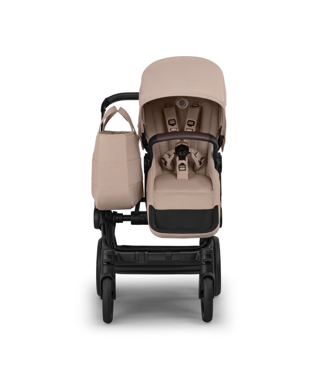 Duo donkey 6 desert taupe melange - bugaboo