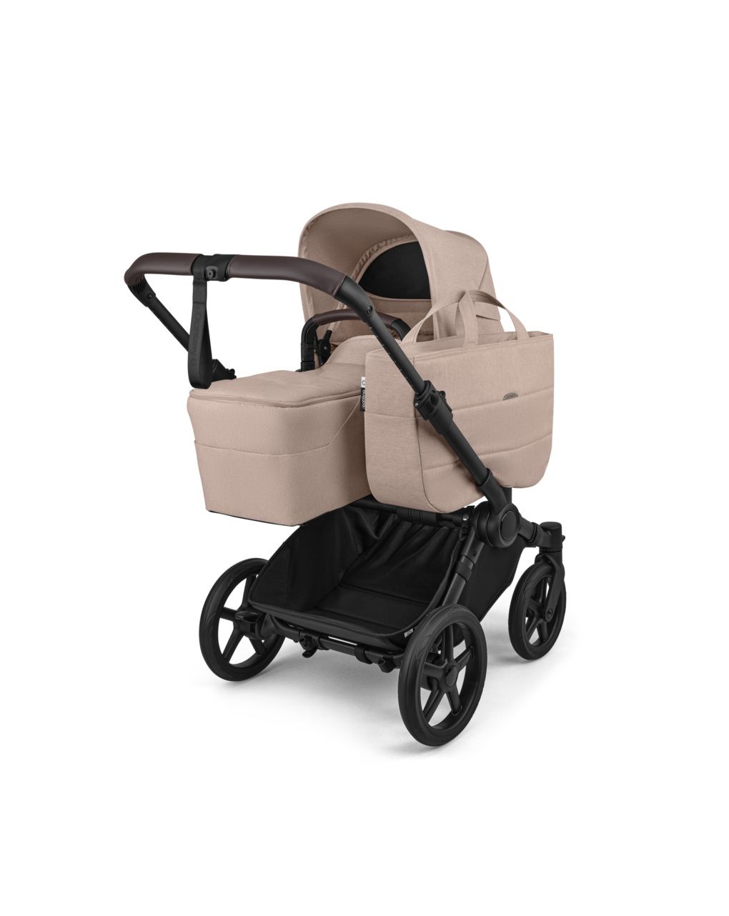 Duo donkey 6 desert taupe melange - bugaboo