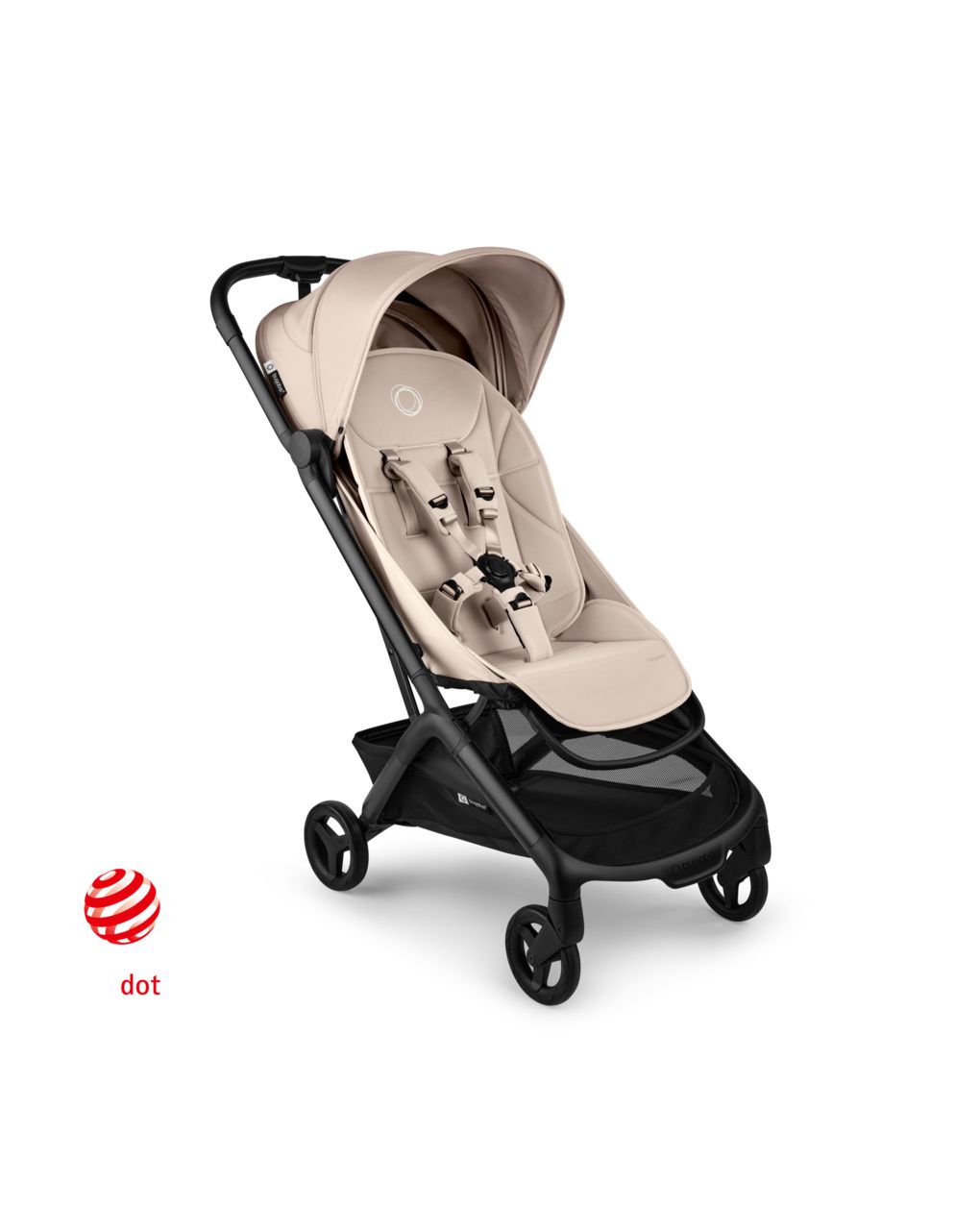Passeggino da viaggio ultra-compatto butterfly 2 desert taupe - bugaboo