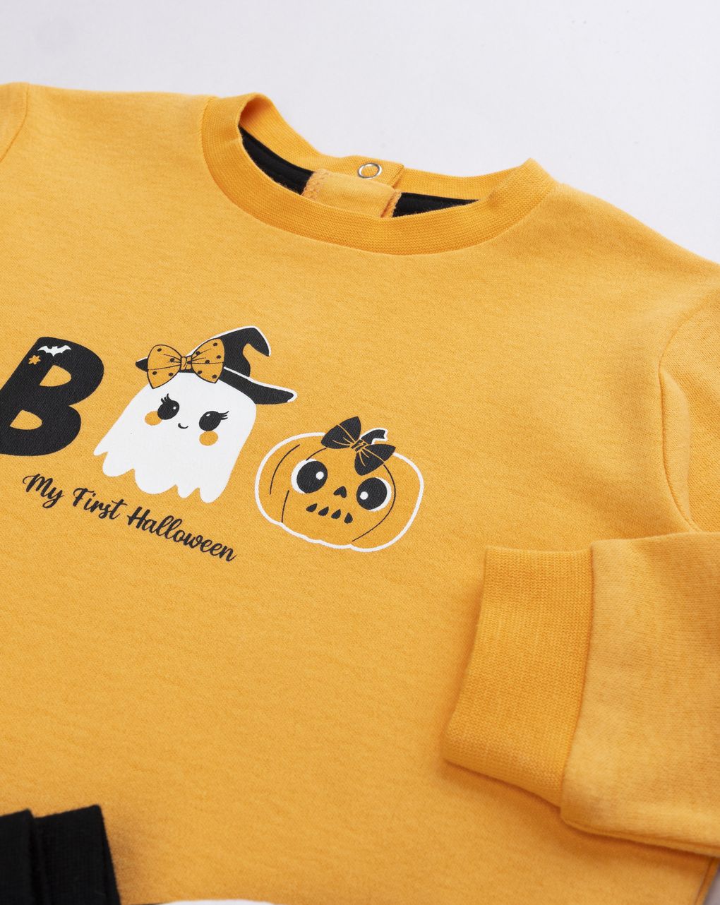 Pigiama bimbo due pezzi stampato halloween
