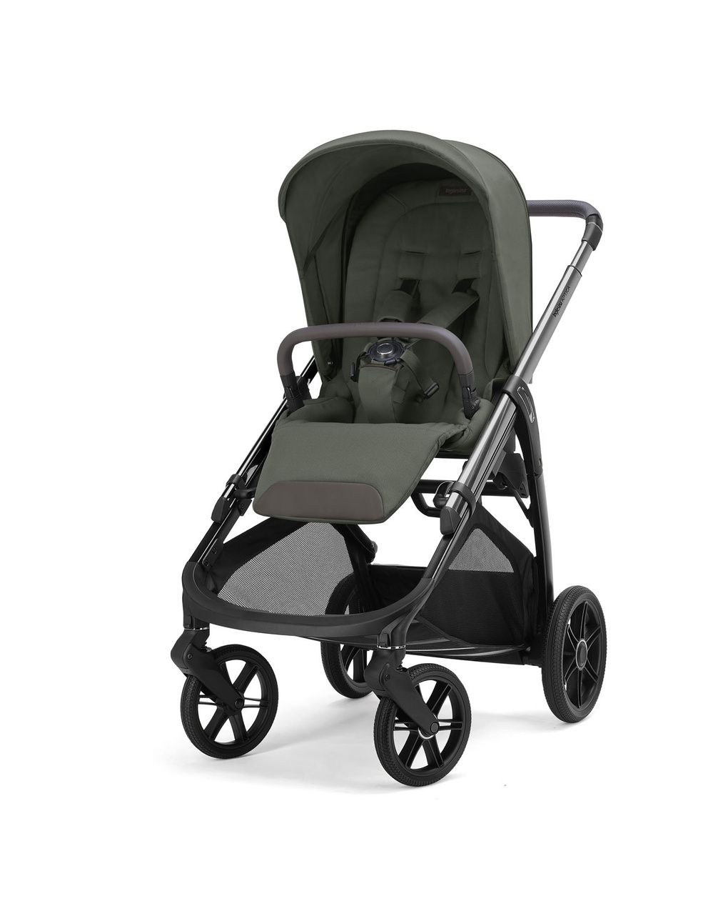 Aptica system quattro - ivy green con telaio litio e seggiolino auto darwin infant recline evo - inglesina
