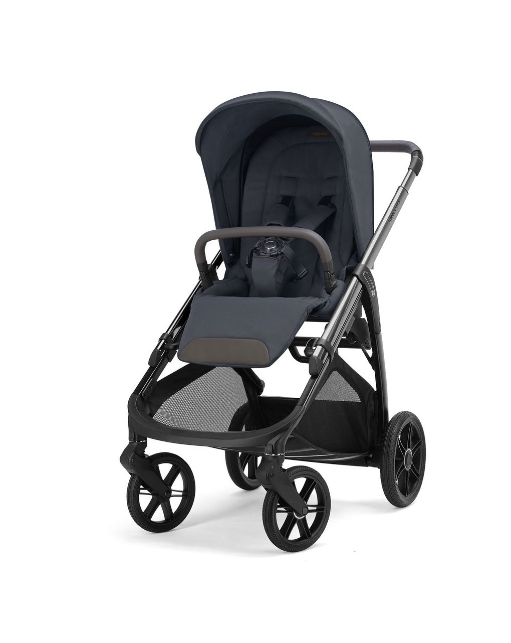 Aptica system quattro - sapphire blue con telaio litio e seggiolino auto darwin infant recline evo - inglesina
