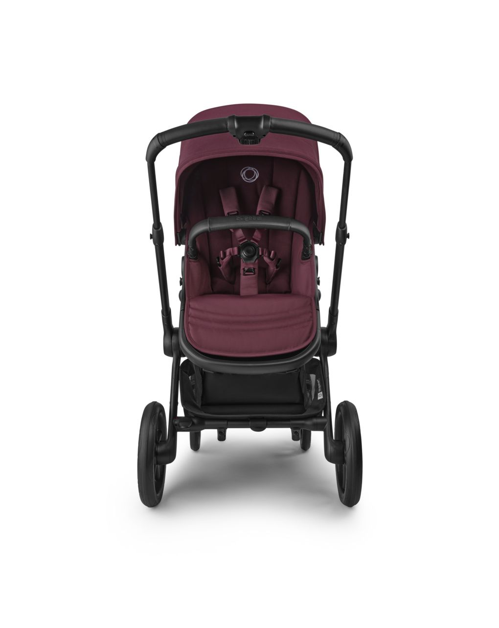 Duo fox 5 renew complete black/dark cherry-dark cherry - bugaboo