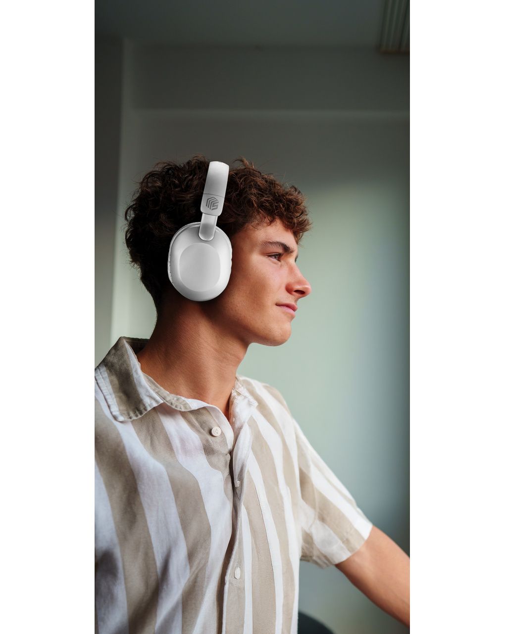 Cuffie bluetooth easy bianco - music sound