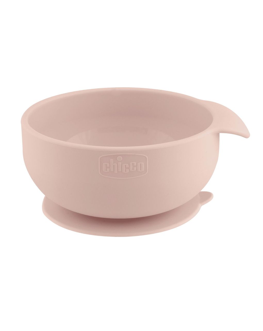 Ciotola in silicone rosa 6m+ - chicco