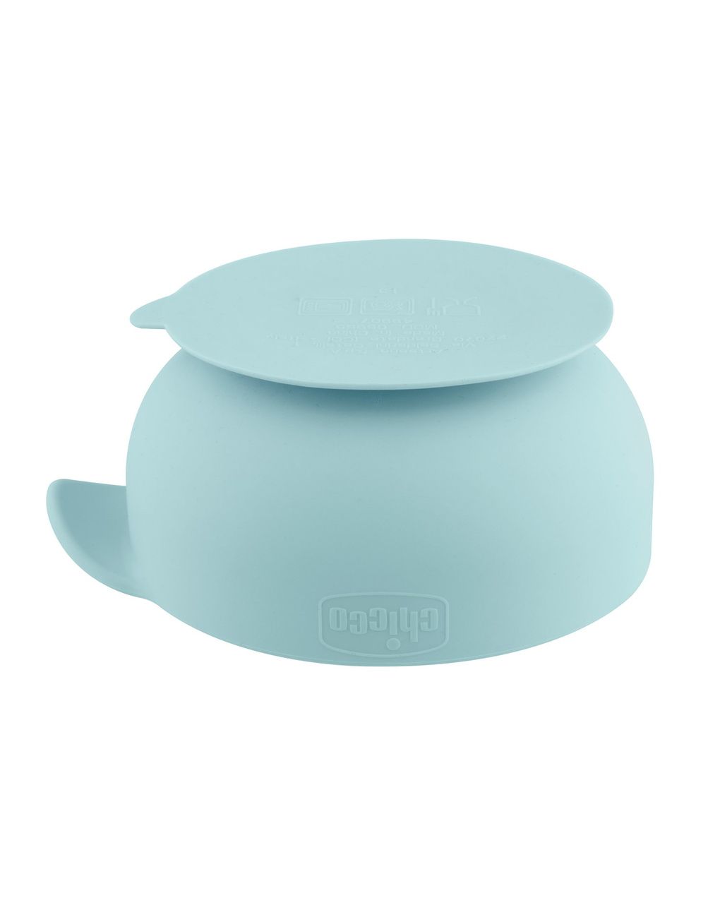 Ciotola in silicone azzurro 6m+ - chicco