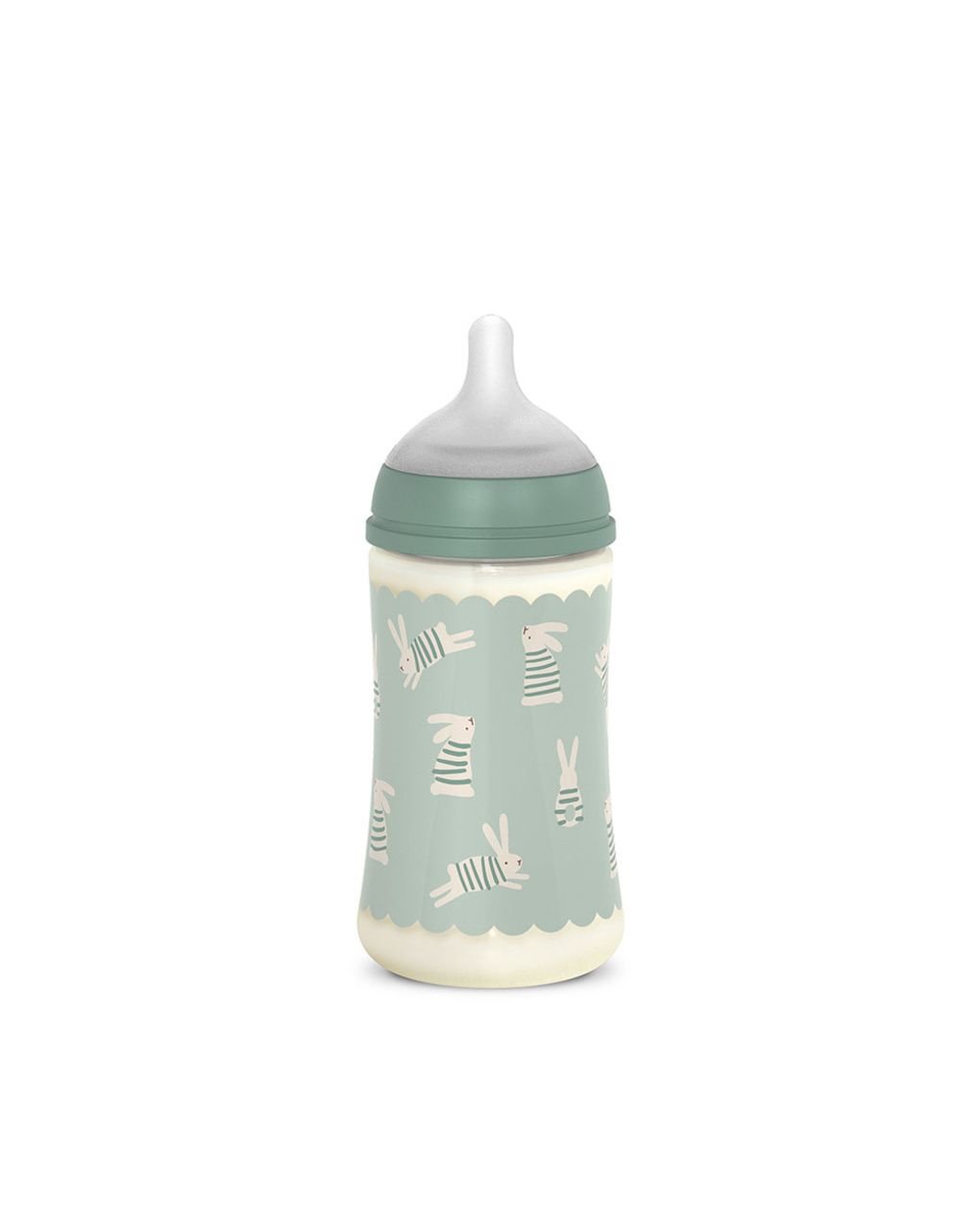 Wonderland biberon poliammide silicone 270ml azzurro - suavinex