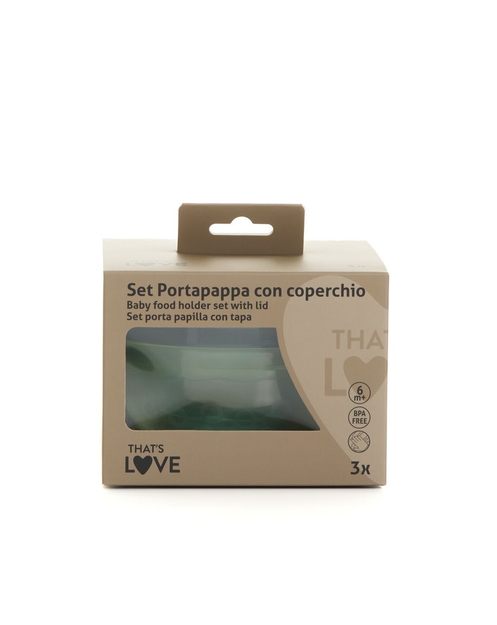 Scodelle con ventosa x3 - that's love