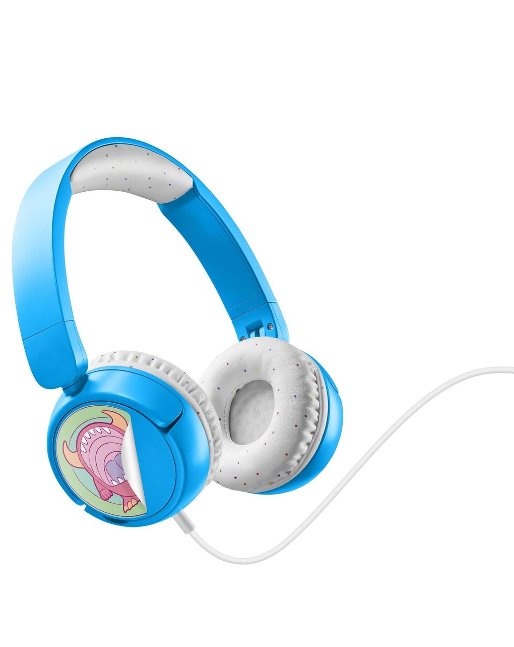 Cuffie filo 3,5 mm bimbo azzurro - music sound