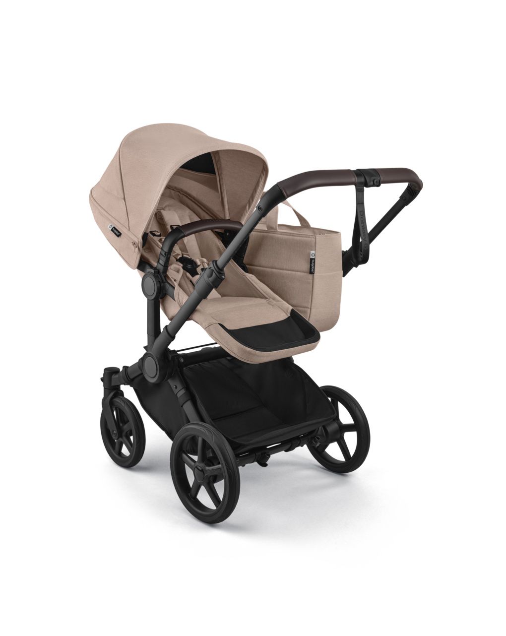 Duo donkey 6 desert taupe melange - bugaboo