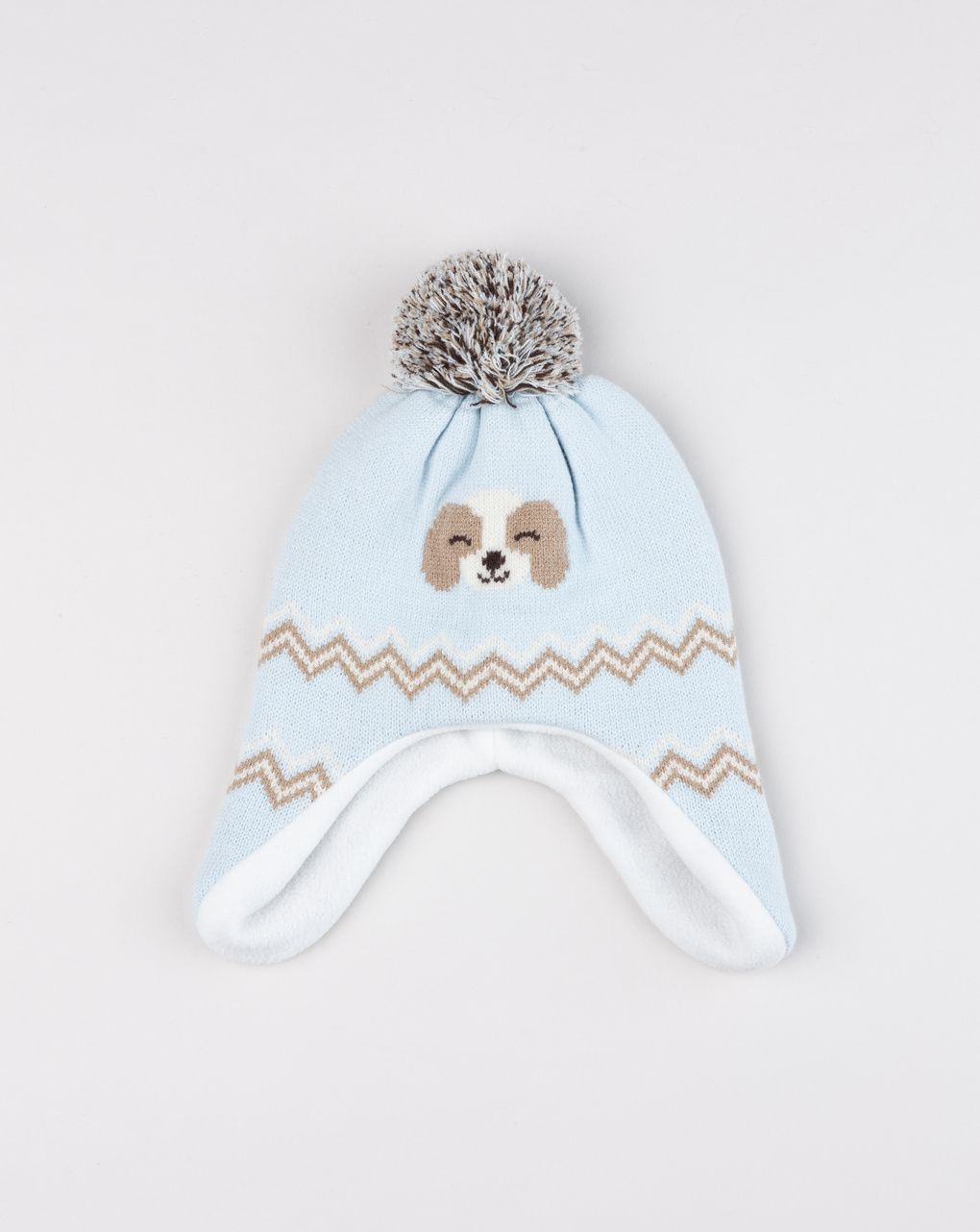 Peruviano bimbo azzurro cagnolino con pon pon