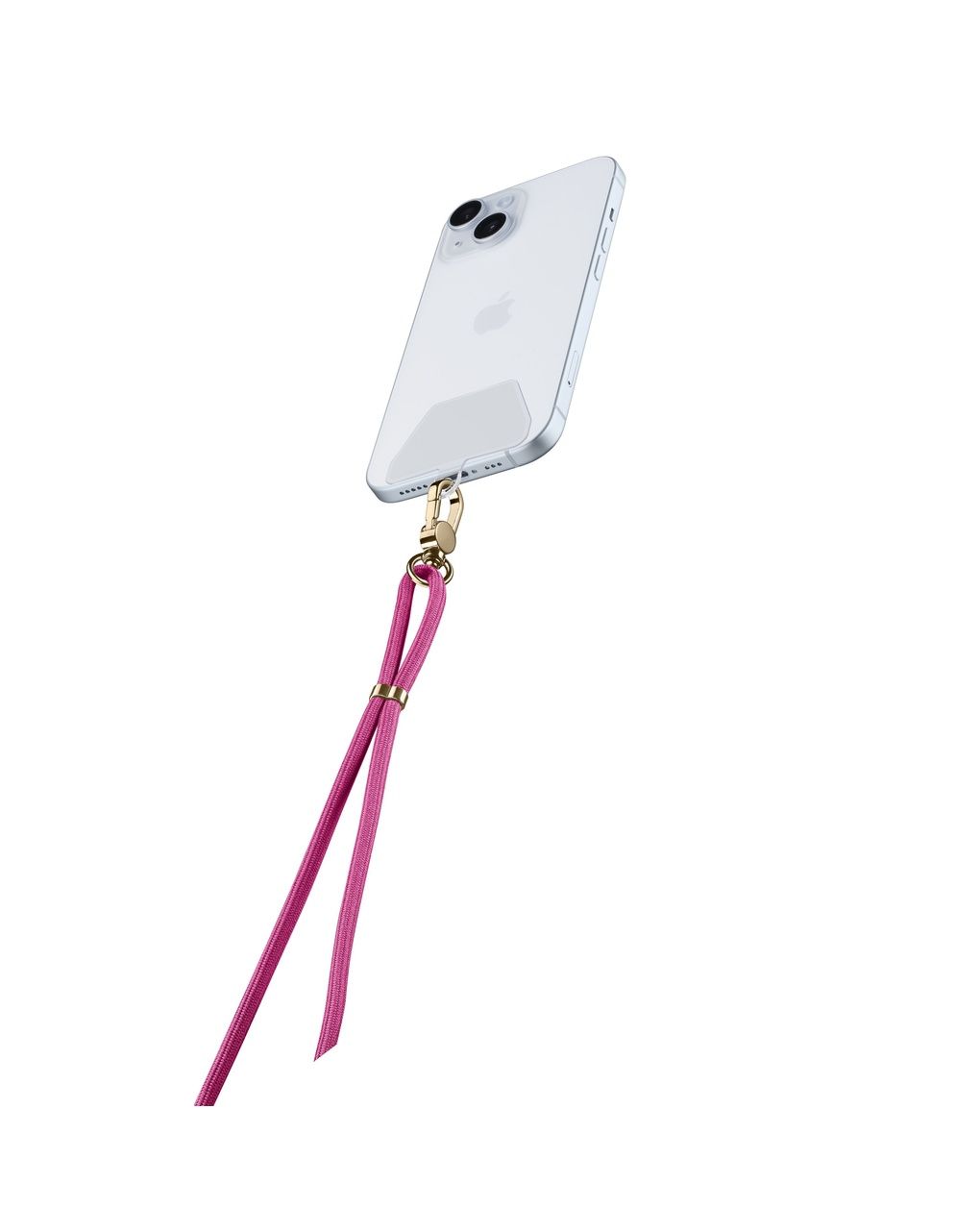Laccio da polso porta telefono universale rosa - cellularline