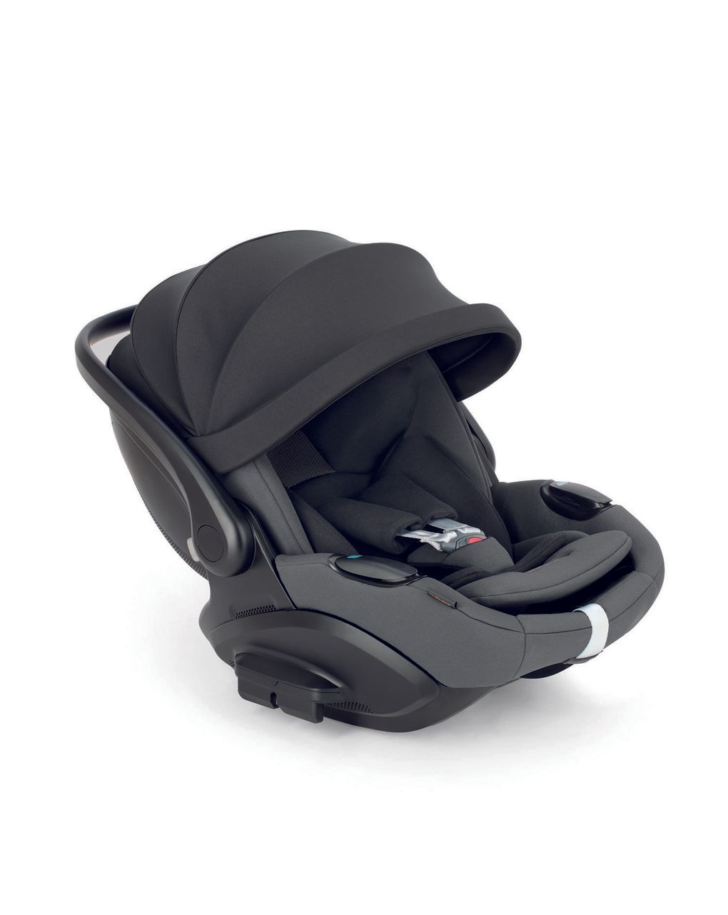 Aptica xt system quattro - canyon grey con telaio black e seggiolino auto darwin infant recline evo - inglesina