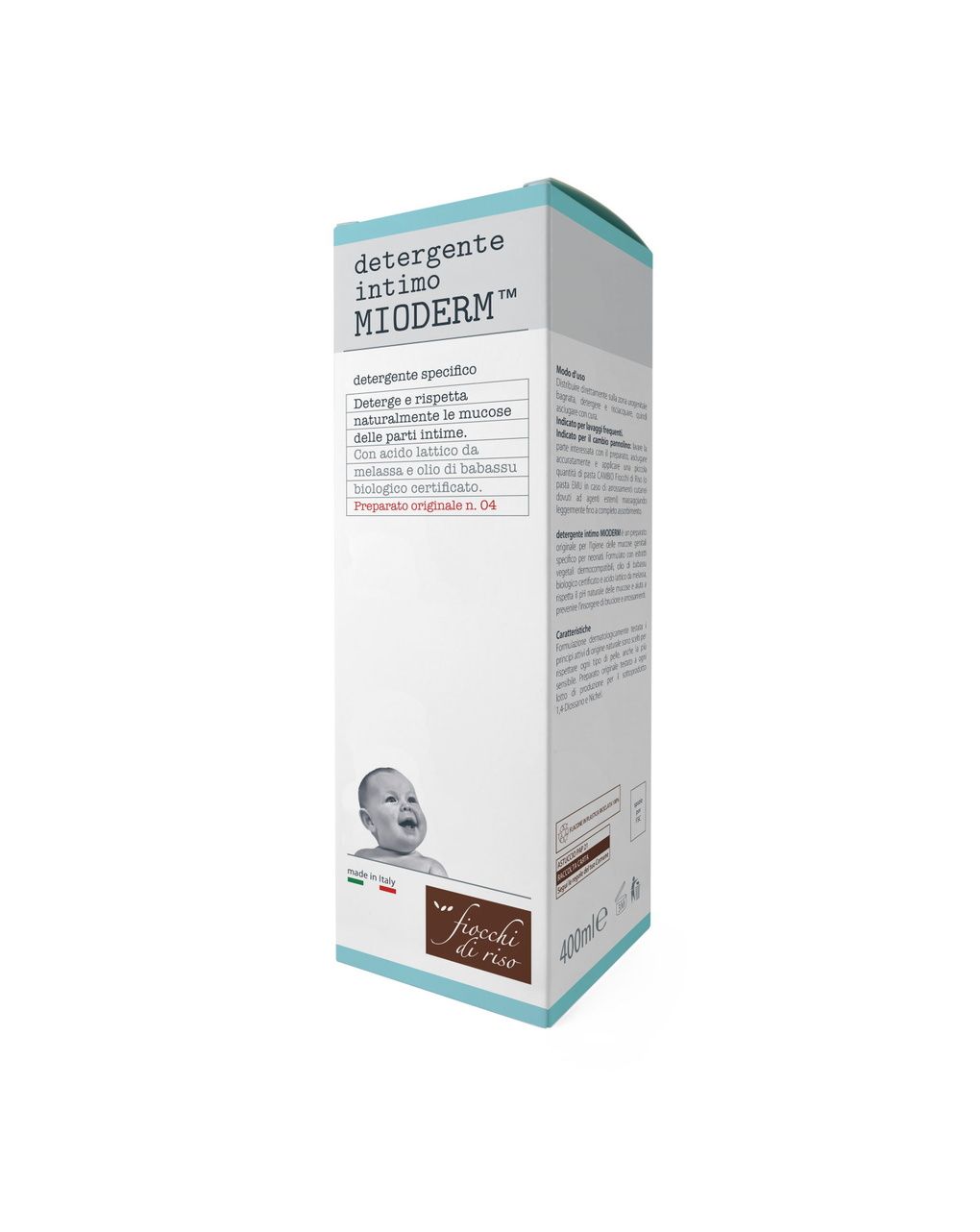 Detergente intimo mioderm 400 ml - chicco