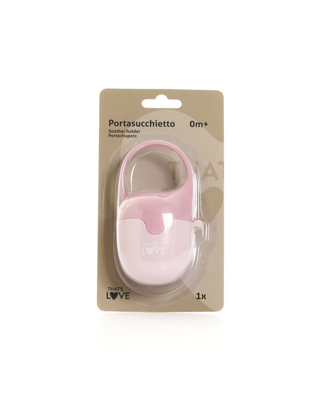 Portasucchietto pink -that's love