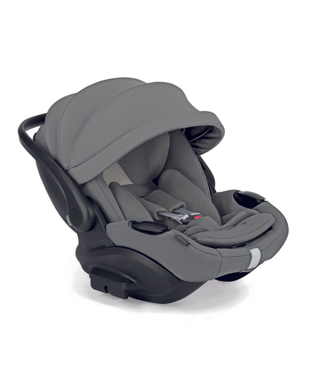 Aptica system quattro - crystal grey con telaio litio e seggiolino auto darwin infant recline evo - inglesina