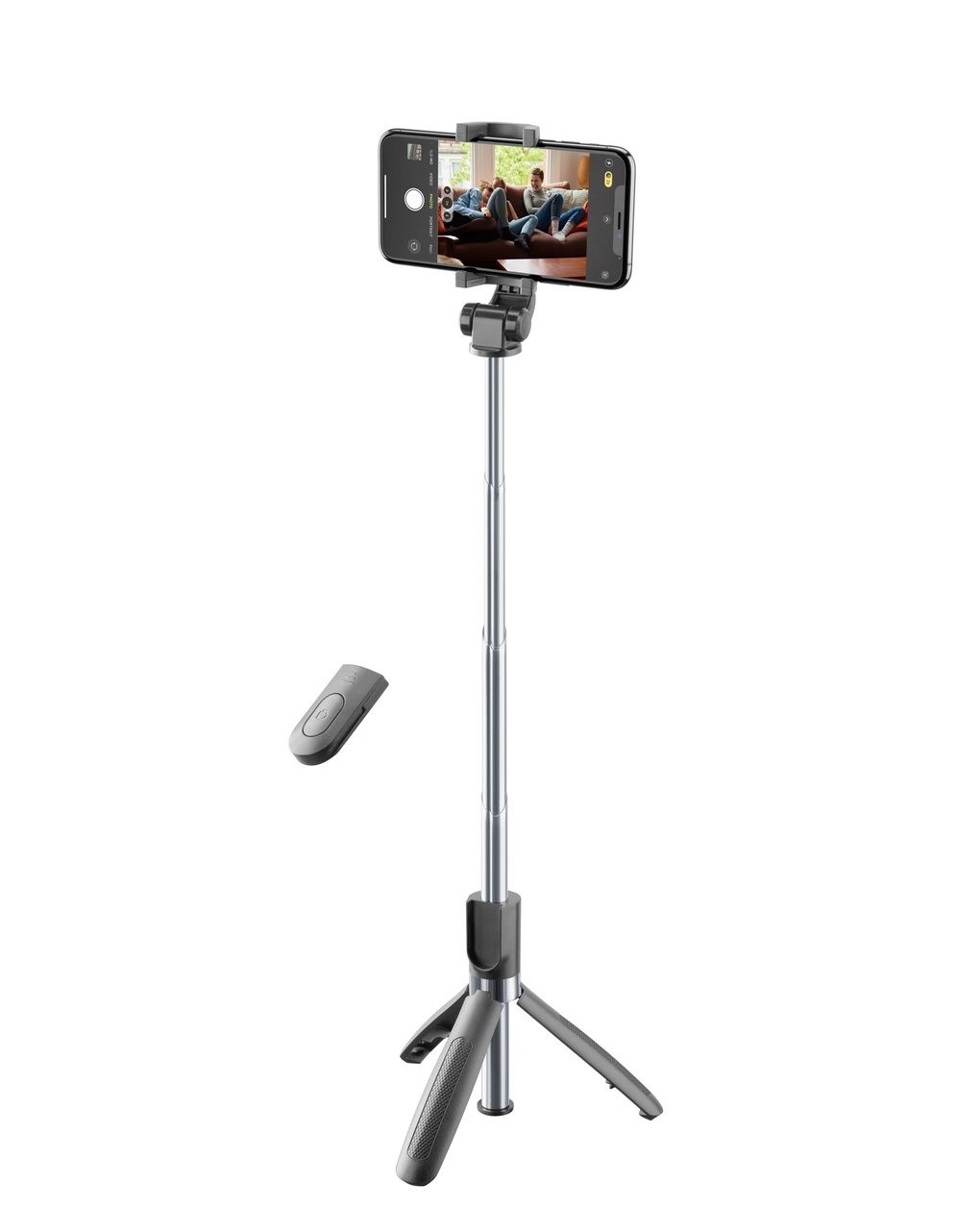 Asta selfie treppiede bluetooth nero - cellularline